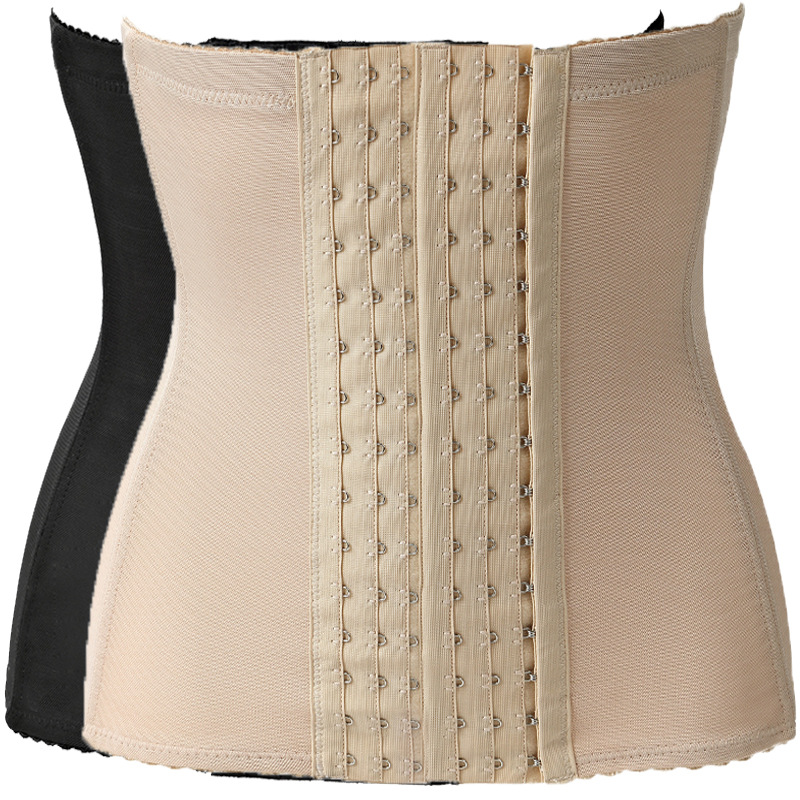 Steel Boned Corset Belly Belt Shapers Plus Size Waist Cinchers Trainer Belts Postpartum Tummy Body Shaper Slimming Shapewear xl xxl xxxl xxxxl To-image-766329934