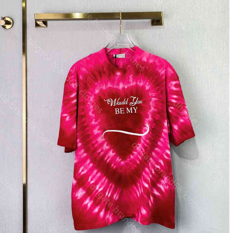 

22ss designer women t shirt dresses fashion colorful T-shirt cotton shiny print loose hip hop shirt street style star with the same logo brand 5A female Apparel a1, Not sold separately