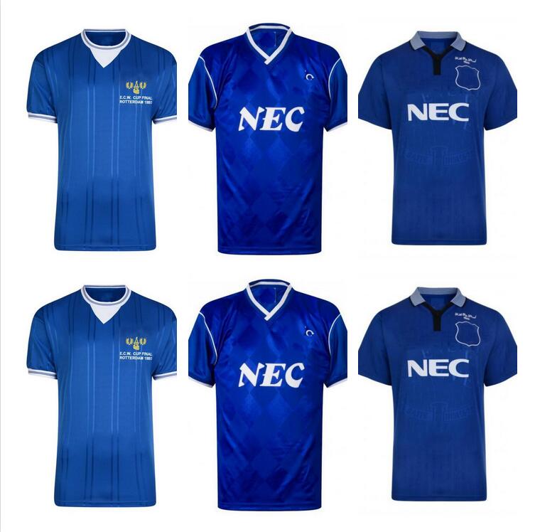 

1985 1995 1996 Rotterdam FERGUSON retro soccer jerseys home blue classic camiseta 95 96 Vintage football shirts Kanchelskis Stuart Amokachi Rideout Ferguson