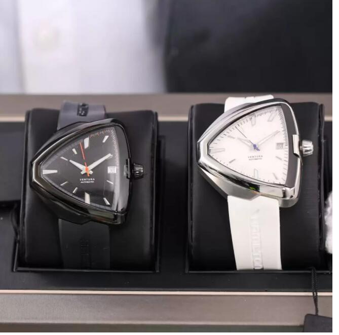 Luxury designer Adventure series watches for mens Elvis Presley automatic eta-2824 mechanical movement watch triangle wristwatch 42mm 316 fine st