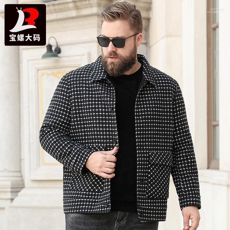 

Men's Wool & Blends Outfit Bigger Sizes Of Wear Woollen Coat With Thick Male Increase Child Obesity Fat Woolen Cloth Coat1 Viol22, Black