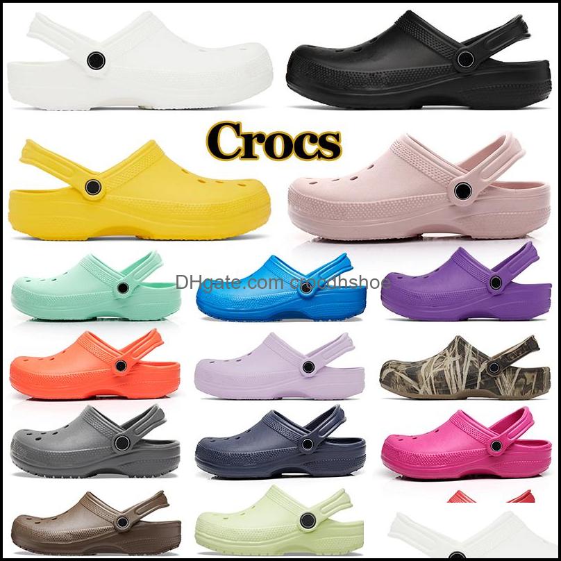 

Sandals Shoes Accessories Sandal Croc Classic Clog Designer Unisex Adt Men Women Slides Slippers Beach Waterproof Outdoors Indoor Sneakers, Item #19