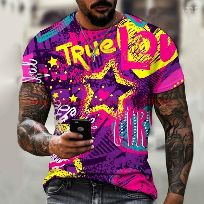 

Men's T-Shirts 3D Printed T-shirt Interesting 3Dgraffiti Fashionable Street Clothes Comfortable And Handsome Trend Bles22, A030
