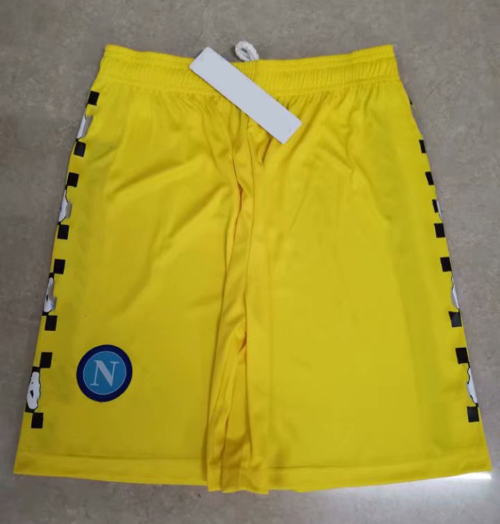 

2021 2022 Naples soccer shorts Napoli football pants black yellow blue white 20 21 22 MERET home away third Maradona MILIK KOULIBALY INSIGNE MERTENS top quality S-2XL