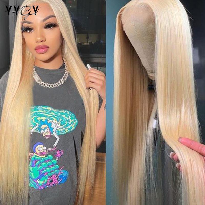 

Lace Wigs Honey Blonde HD Front Wig Human Hair For Women 13x4 613 Transparent Frontal Brazilian Straight WigsLace, As pic