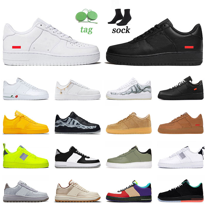 

AAA-Quality mens womens running shoes peace utility triple black su white olive what the la hoops purple red mca leather blue flax wheat brown sneaker flat trainer 36-45, C39 36-45 hoops purple