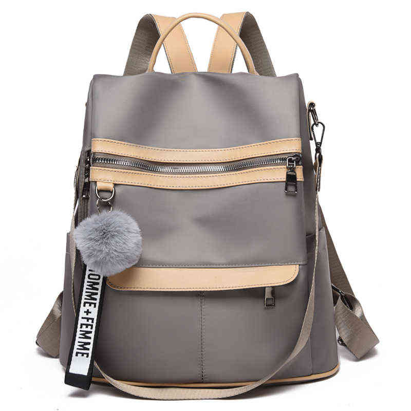 

Backpack Style Bag2022 New Waterproof Oxford Cloth Women Designer Light Fashion School Bag Casual Lid Shoulder 220723, Red
