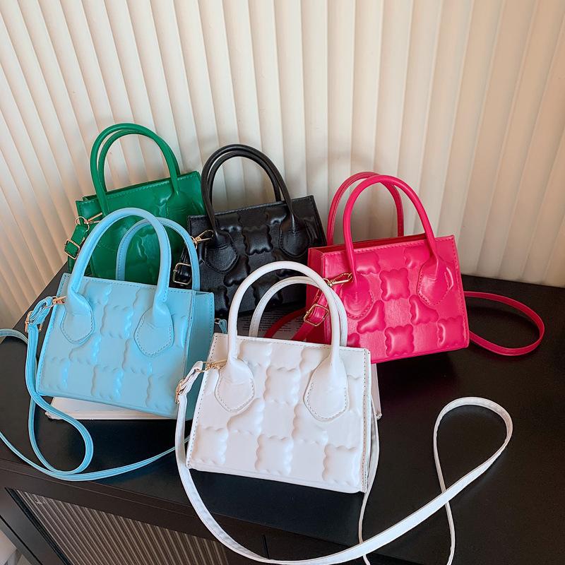 

Evening Bags Fashion Zipper Pressure Flowers Large Capacity Dating Handbags Casual Versatile And Adjustable Shoulder Strap Messenger BagEven, White