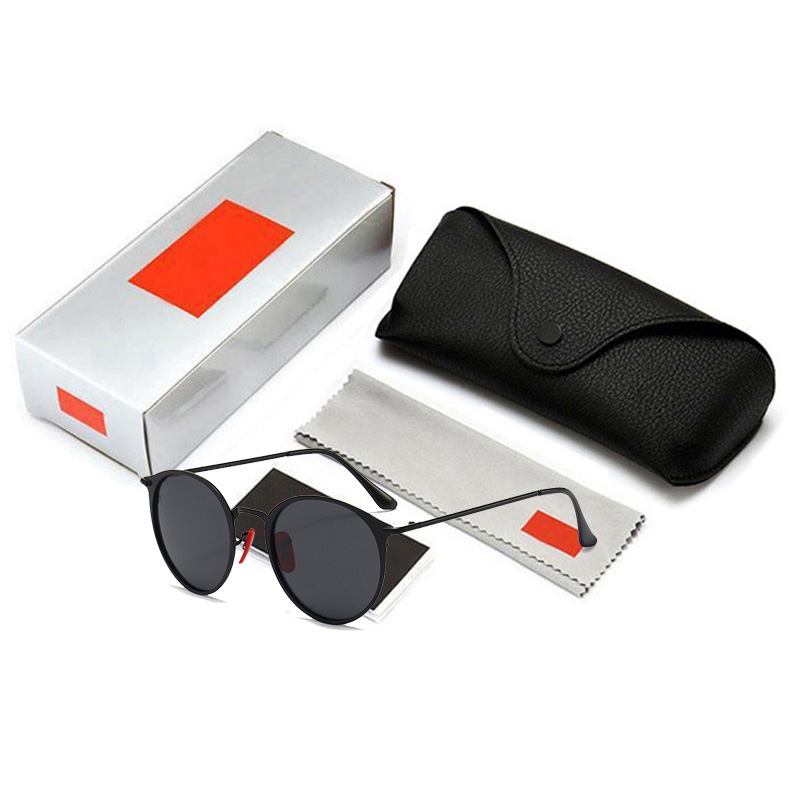 Ray Polarized Women Designer Sunglasses UV400 Luxury Brand Ban Glasses Female Drive Round Sun Glasses 3602 With Logo