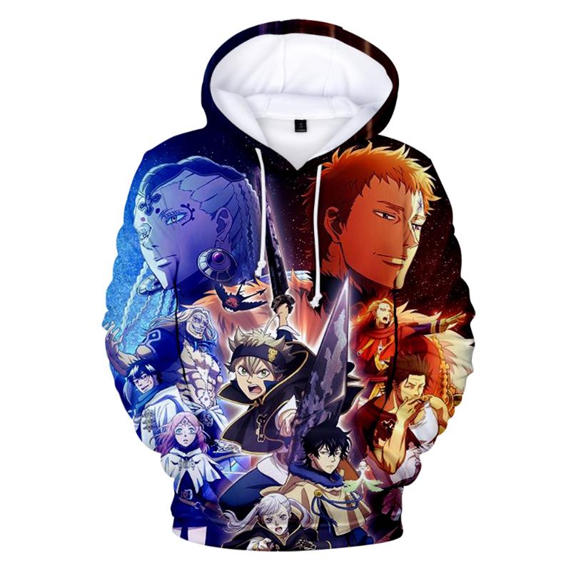 

Men's Hoodies & Sweatshirts Trendy Anime Black Clover 3D Men/Women Casual Long Sleeve Hoodie Japanese Sweatshirt PulloversMen's