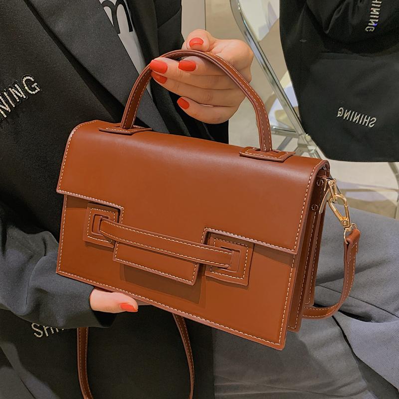 

Evening Bags Fashion Women Handbag Small Preppy Style Designer Female Shoulder Crossbody Bag Pu Leather Ladies Totes Girl Messenger Bolsa, Black