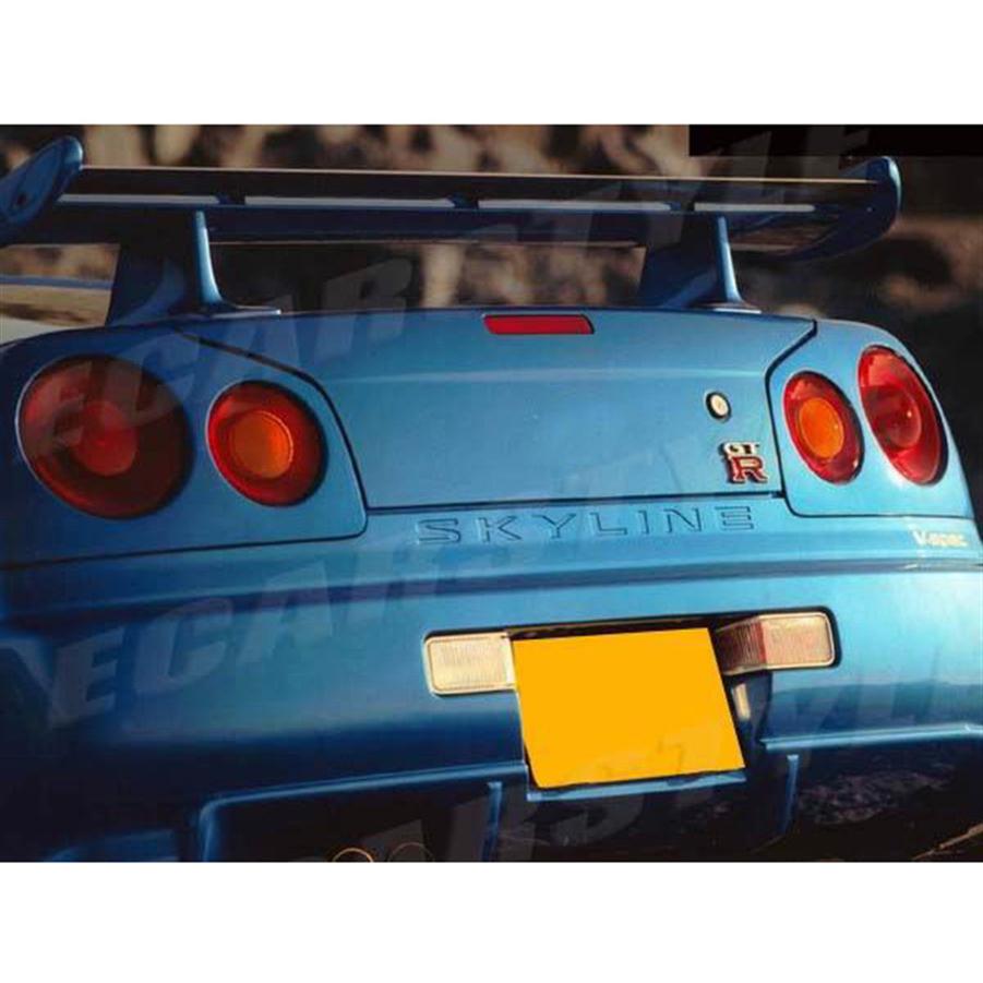 Pour Skyline GTR GTT R34 R33 GTS R32 G35 Soiler à tronc arrière arrière avec lame de fibre de carbone206y