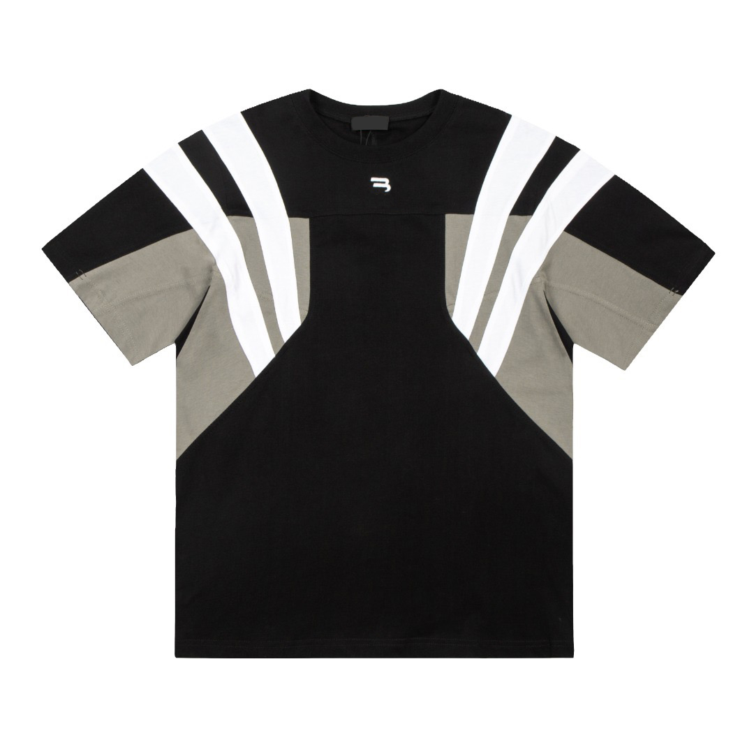 

2022 Men's Plus Tees & Polos summer cotton T-shirt round neck printed pocket short sleeve oversized us eu size s33t