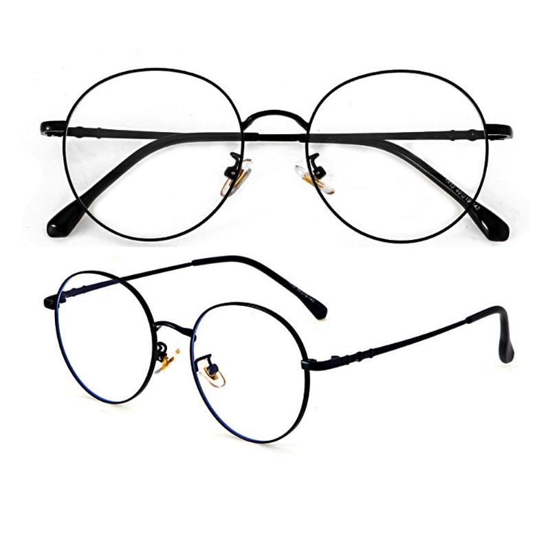 

Sunglasses Fashion Retro Round Titanium Alloy Frame Anti Blu Light Ultralight Reading Glasses Trend For Men Women 1.0 1.5 2.0 2.5Sunglasses