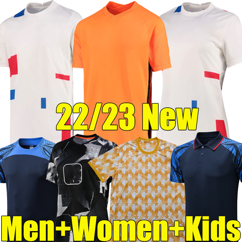 

MEMPHIS 2022 soccer jerseys fans player version DE JONG DE LIGT WIJNALDUM VAN DIJK 22/23 football shirt concept Adult men women kids kit DUMFRIES, 22-23 away pants