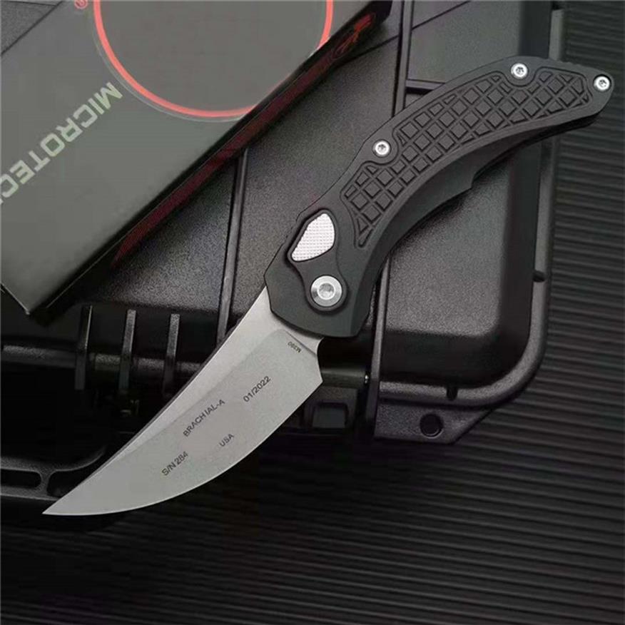 

New MIC MT 2022 Brachial knife Aluminium Handle Mark M390 Blade Folding Pocket EDC Tool UT88 UT85 3300 Camping Hunt Utility Outdoo263c