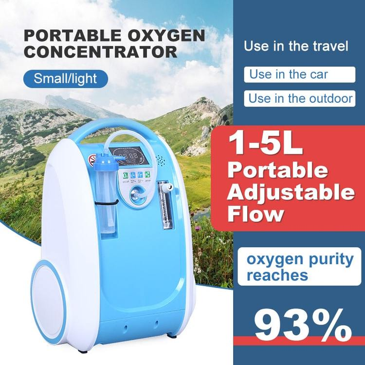 

Slimming Machine Medical Grade Oxygen-Concentrator Manufacturer 5 Speed Portable Outdoor Oxygen Concentrator