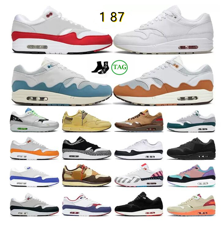 

1 87 Patta Mens casual shoes 1s Aqua Noise Black Grey Monarch Night Maroon Baroque Brown Cave Stone Saturn Gold London Amsterdam Elephant women men Sports Sneakers, Please contact us