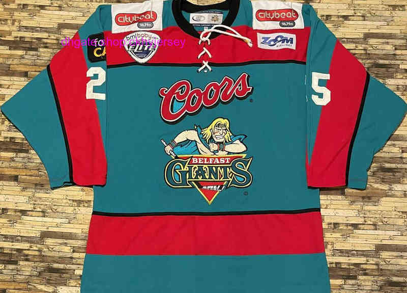 

Shirts Authentic Stitched EIHL 2006-07 Belfast David Morrison Hockey Jersey Mens Kids Throwback Jerseys, Same as picture