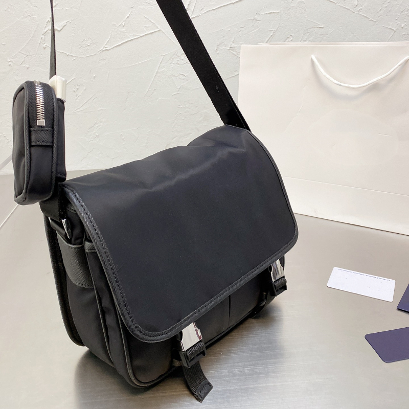 

2022 New Tarp Material Shoulder Bags High Quality Messenger Bag Handbag Selling Designer Men's Messengers Bag, Brown