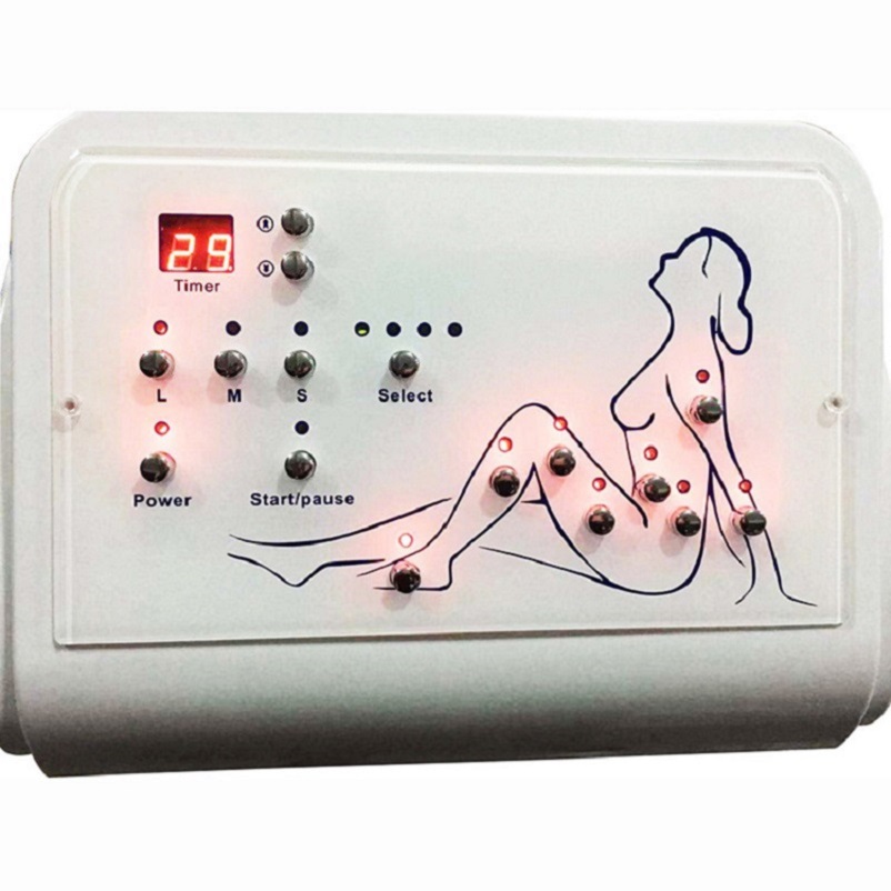 New advanced blood circulation body slimming sauna suit air compression legs lymphatic drainage pressotherapy machine