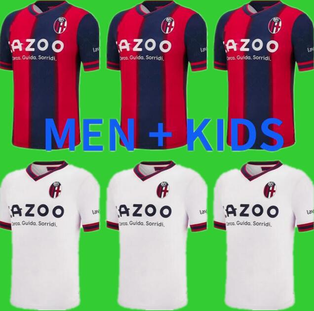 

22 23 Bologna FC 1909 Soccer Jerseys ARNAUTOVIC Orsolini Dominguez BARROW Sansone Tomiyasu home away 3rd 2022 2023 home white football shirt S-2XL