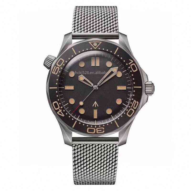 

watches wristwatch Luxury designer Automatic Mechanical Eta2813 Movement Stainless Steel Canvas No Time to Die Men Watch Skyfall James 007, Canvas strap