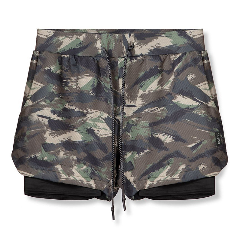 

Mens Running Shorts Sports Pant Male Double-deck Quick Drying Fitness Trousers Jogging Gym Mans Summer Casual Z9w3, 10