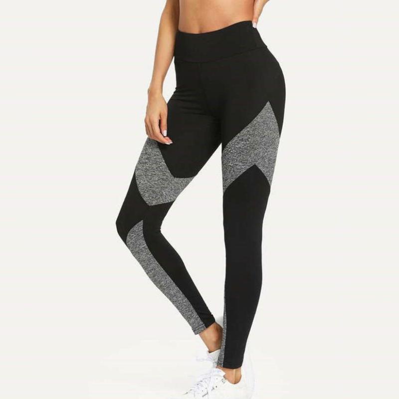 

Women' Leggings Pants Ladies Black 2022 Fashion Capris Sporting Sexy Stitching Dark Gray Summer Athleisure