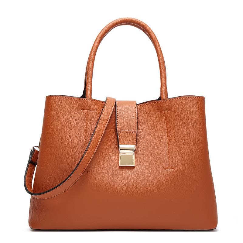 

Evening Bags Women Large Shoulder Bag Fashion Handbag High Quality Crossbody With Rivet And Pockets Sac A Main