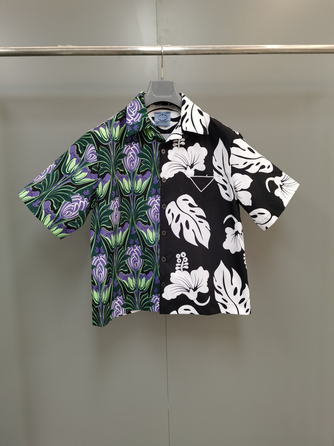 

2022 early summer flower panelled man t shirts euro size  to xl, Customize