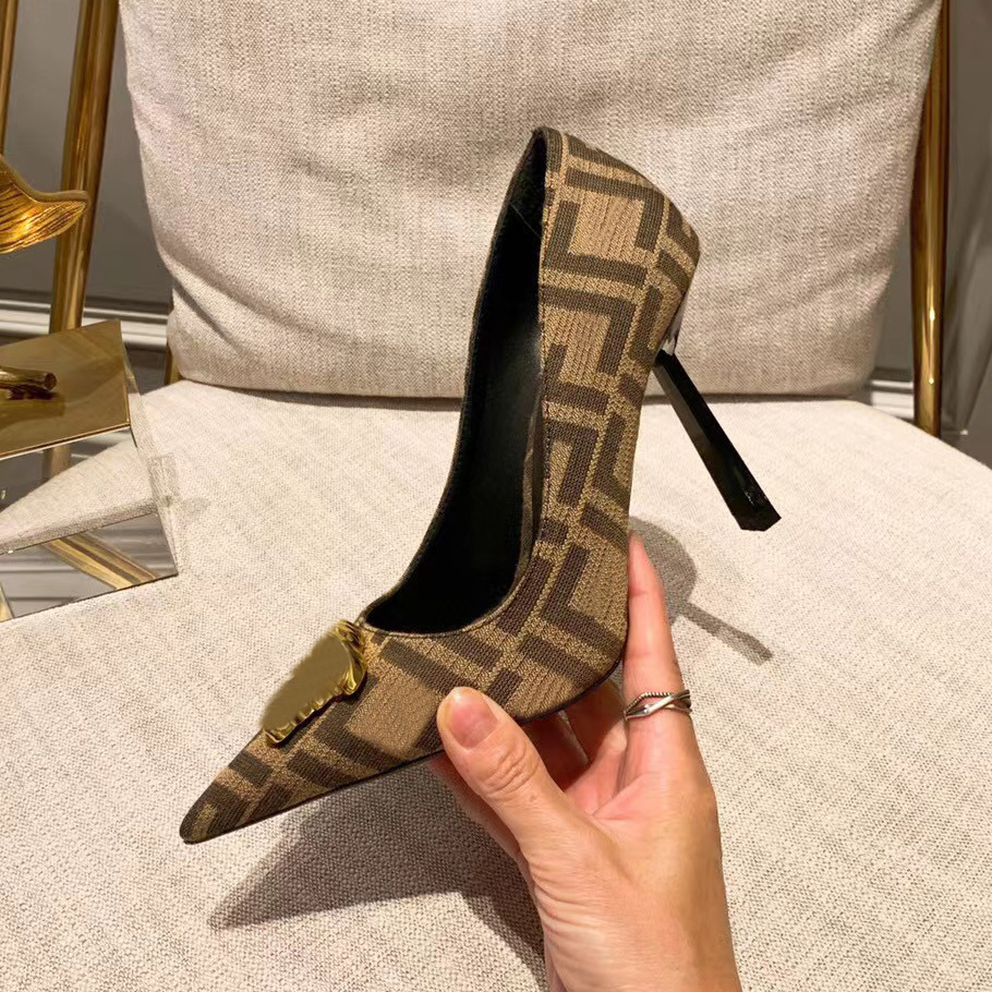 

new pattern Jacquard pattern stiletto heels Ankle shoes Pointed Toe pumps 11cm Patent calf leather Luxury Dress shoe Evening party wedding heeled factory footwear, 3#