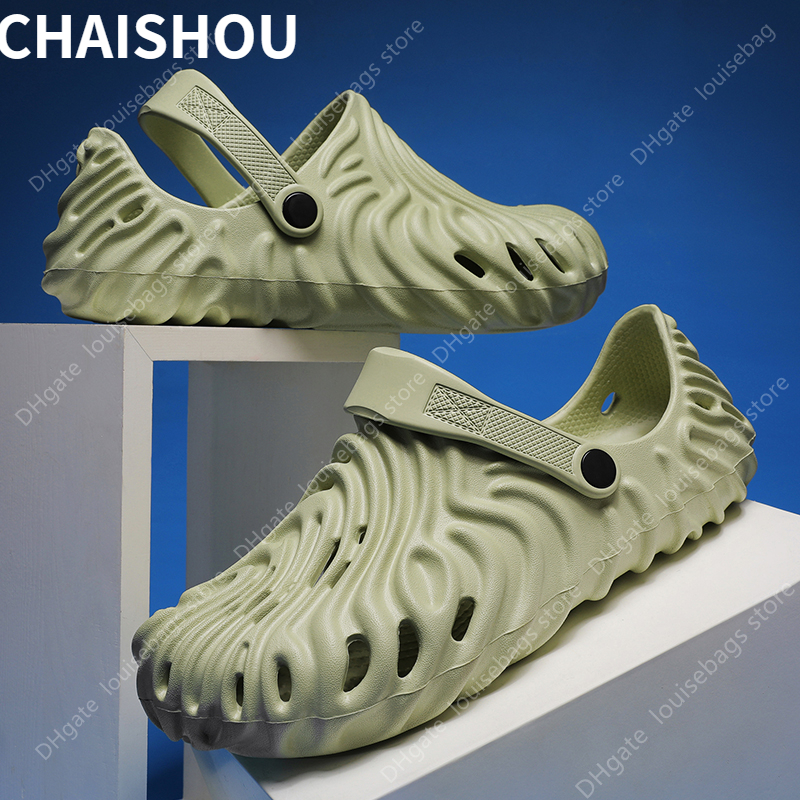 

Y535 Summer Garden Clogs Eva Soft Sole Men Sandals Outdoor Couple Beach Shoes Antiskid Breathable Slippers Hiking Sandalias 46, Pink