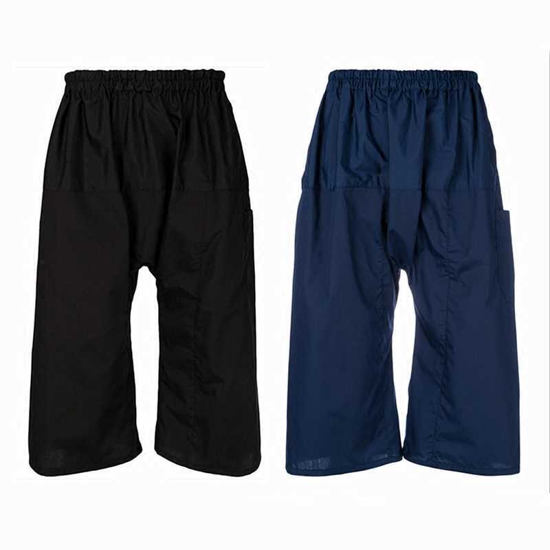 

[Spot]B. Number raf18ss low end Simons men's loose tight Bermuda Capris, Black