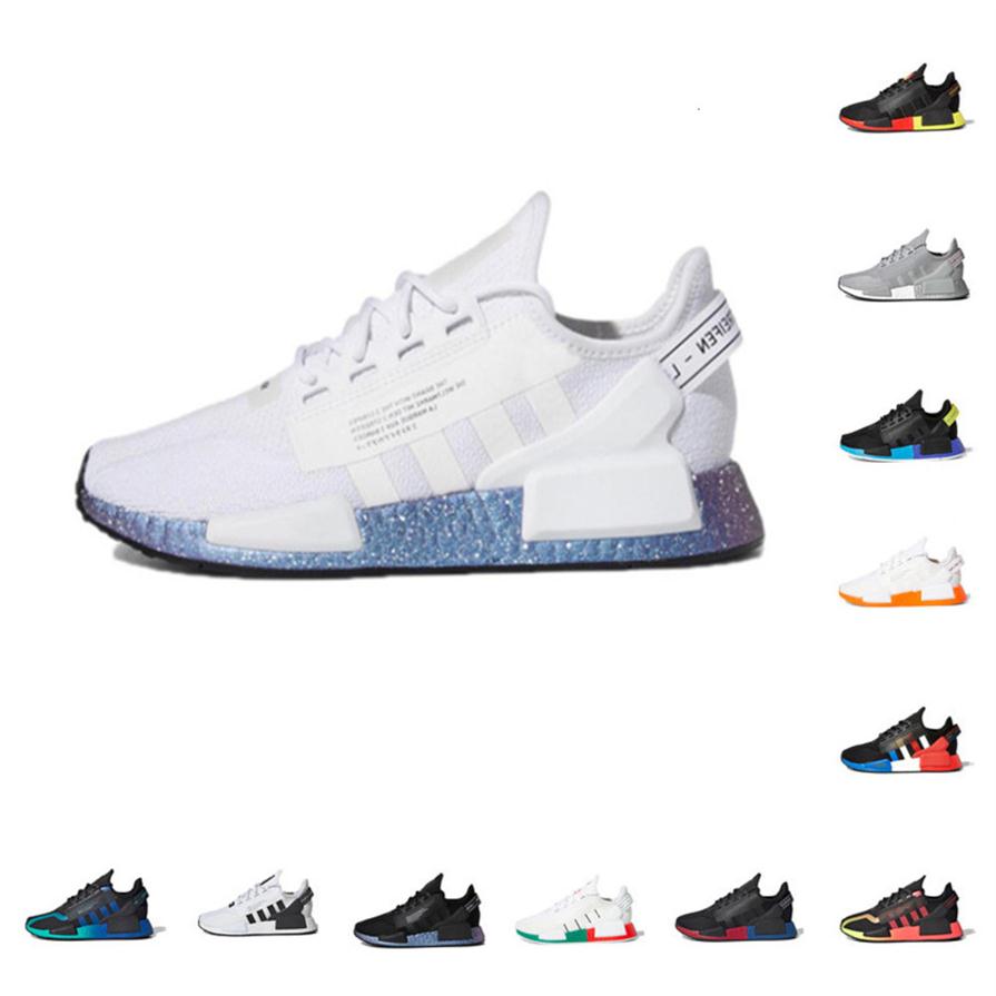 

Originalhigh quality Nmd r1 v2 mens running shoes White Speckled aqua tones mexico city metallic core black munich oreo green men 214L, 24