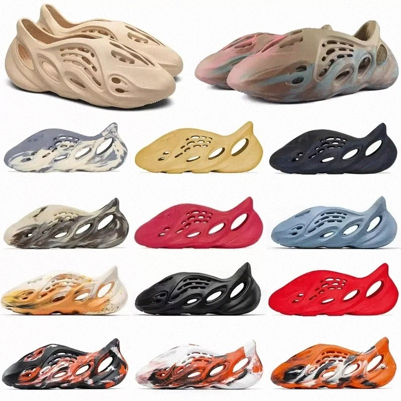 

Designer slipper men EVA Rubber woman Black Bone White Resin Ochre desert sand Onyx Pure Soot foam Foam Runner slippers mens womens slide slides sandals shoe run S8uy#, More