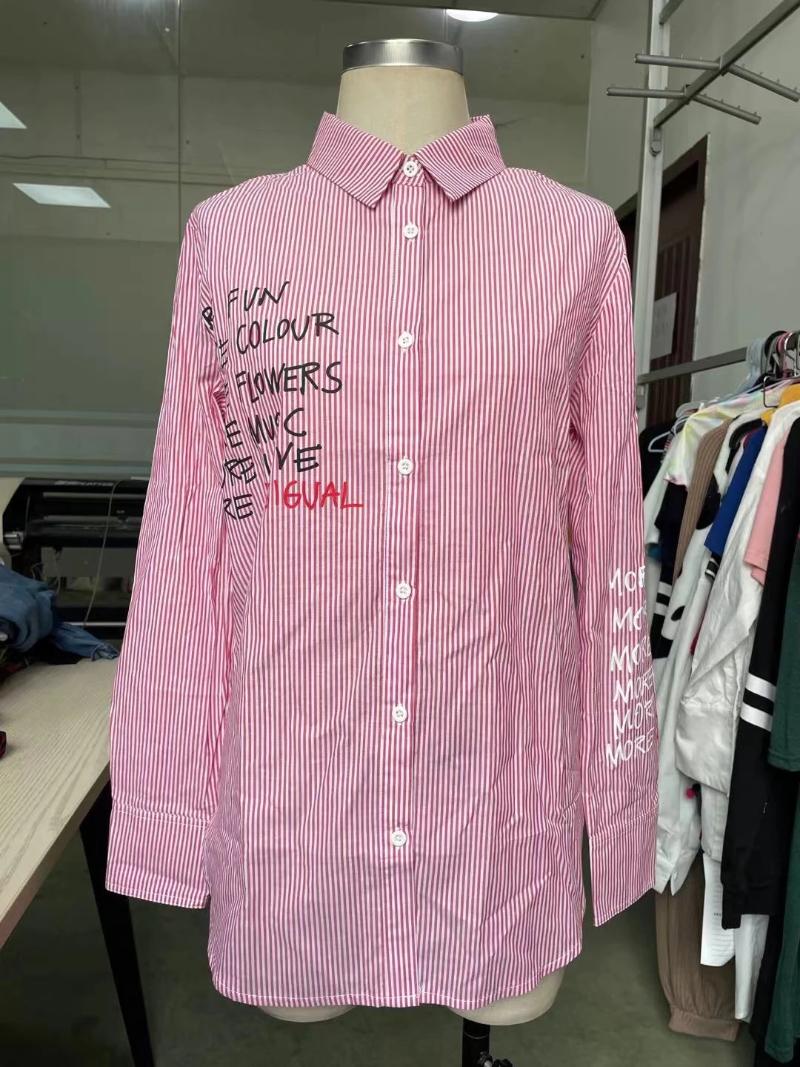 

Men's Sweaters Spanish Pink Strip Thin Long Sleeve TopMen's