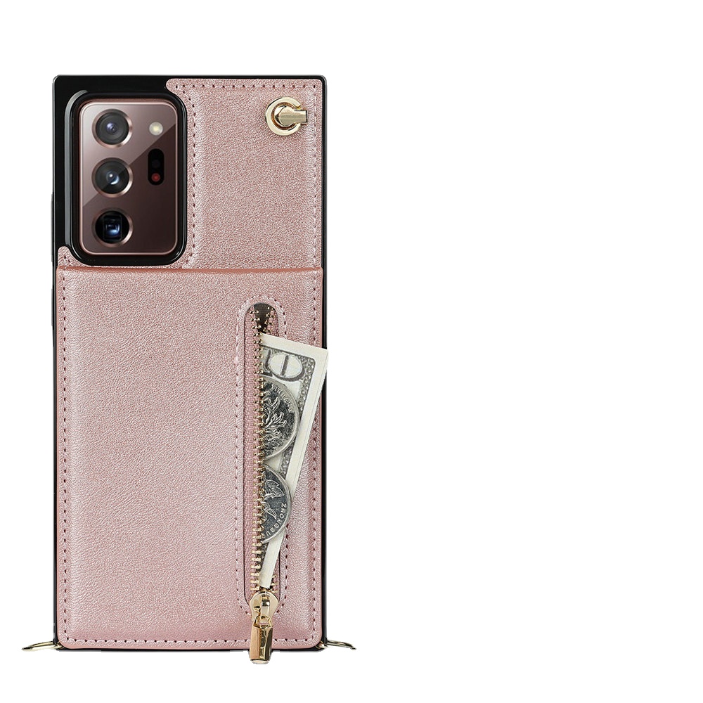 

Card Holder Cord Rope Cross Body Necklace Phone Cases For Samsung Galaxy S22 S21 Note 20 S20 Ultra S9 S10 S20 Plus A90 Cover, Black 1