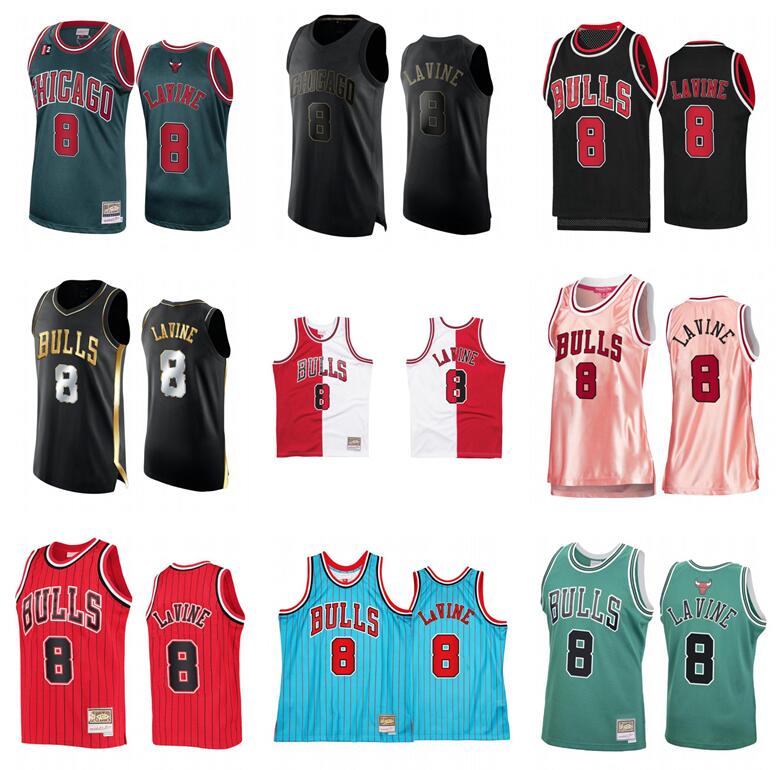 

Stitched Zach LaVine basketball Jersey S-6XL Mitchell & Ness Mesh Hardwoods Classics retro version jerseys Men Women Youth, Stitched jersey