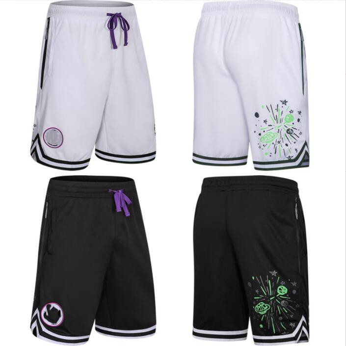 

2022 Designer Men Shorts High Street Short Pants Summer Print Basketball Sports Sweatpants Hip Hop Streetwear Mens Clothing Trousers Size M-4XL, White