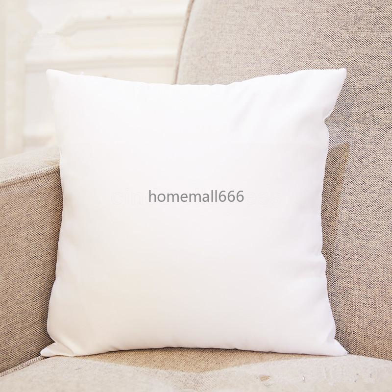 

Sublimation Pillowcase Heat Transfer Printing Pillow Covers Sublimation Blanks Pillow Cushion 40X40CM Polyester Pillow Covers FY7348 AA, White