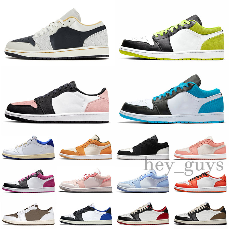 

Top Fashion 1 Low Basketball Designer sneakers Casual Shoes unisex Jumpman Bleached Coral 1s Beaded Shadow Toe Women Men Trainers Aluminum Sports Diamond Shorts
