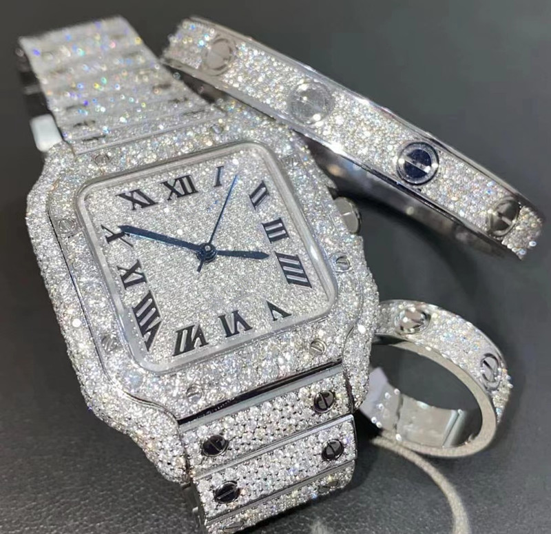 

mens luxury watches automatic moissanite iced watch for men movement womens watch men's montre homme diamond watchs wristwatches montres de luxe l14, Screwdriver 1.2mm [one]