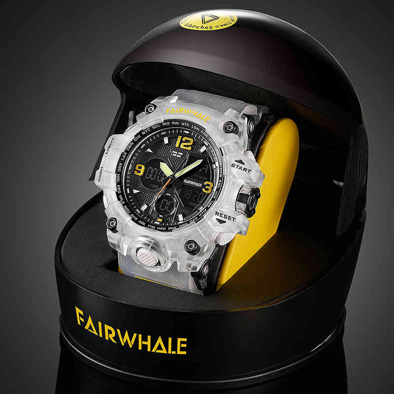 

Mark Fairwhale 2022 New Electronic Watch Unisex Sports Trend Fashion Brand Waterproof Luminous, Vip not for sale