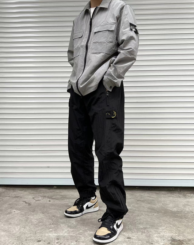 

Mens Trousers Paracadute Cargo Pants Lightweight Stretch Paratrooper Pant Women Sweatpants High Street 31403 SJV, Gray