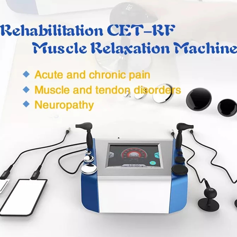 Health gadgets tecar therapy smart for pain sport injuries portable professional tendinitis monopolar physiotherapy machine 448khz RET CET rehabi-image-774753186