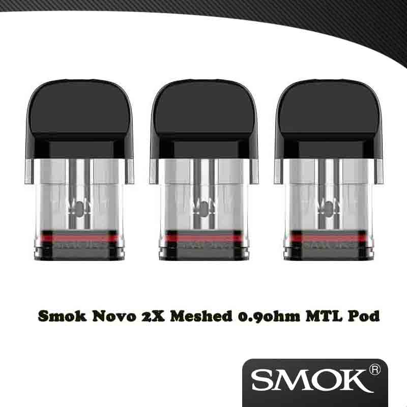 

Original Smok Novo 2X Meshed 0.9ohm MTL Pod 2ml Atomizer Fit for NOVO 2X/NOVO/NOVO 2/NOVO 3/NOVO 2S Kit