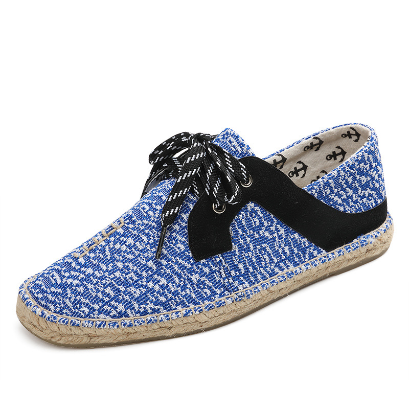 

2022 New canvas shoes breathable straw hemp rope mens womens big size 36-44 eur fashion Breathable comfortable black white green Casual three 21, #07