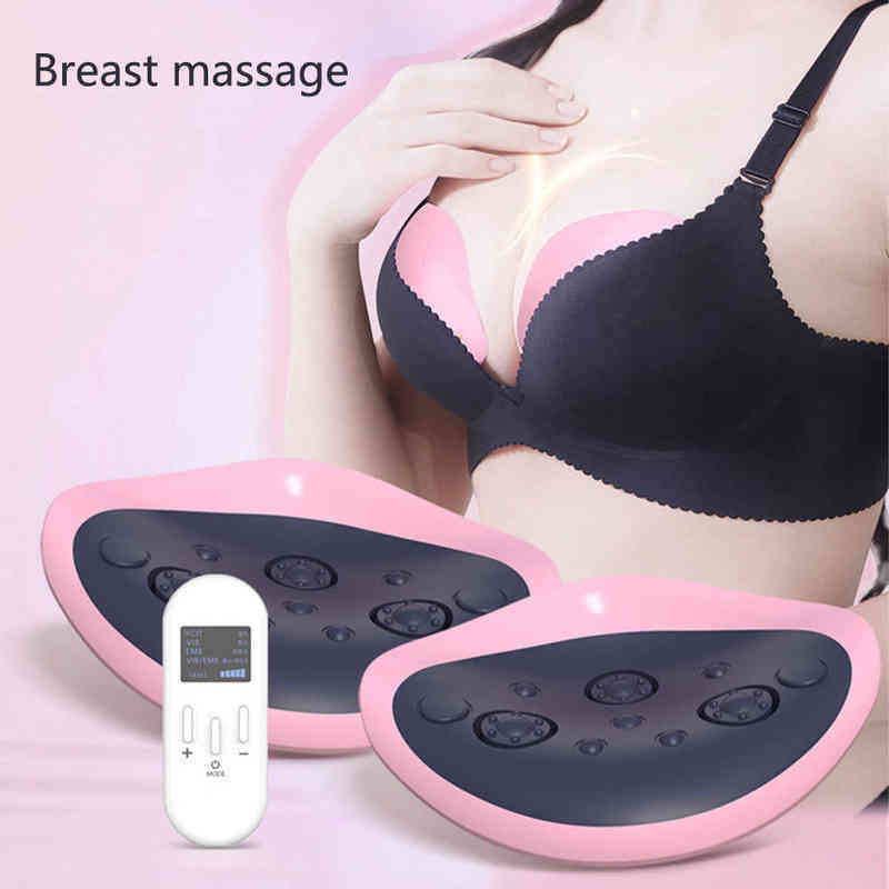 

Nxy Bust Enhancer Ems Vibration Breast Electric Heating Enlargement Chest Massager Anti chest Sagging Device 220611