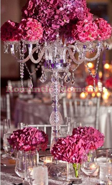 

crystal wedding candelabras table centerpiece, As described